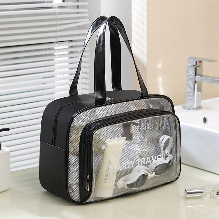 Transparente Kosmetiktasche Karnz