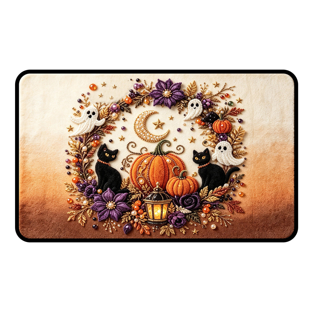 Halloween-Themen-Badmatte