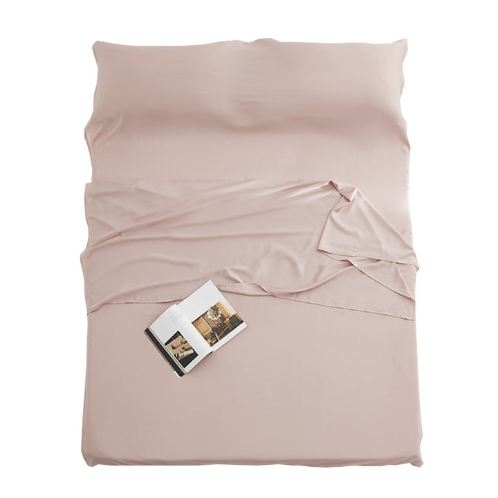 Luxuriöses Maulbeerseiden-Satin-Kühl-Bettwäsche-Set mit Einschlaf-Kissenbezug und Bettdeckenbezug