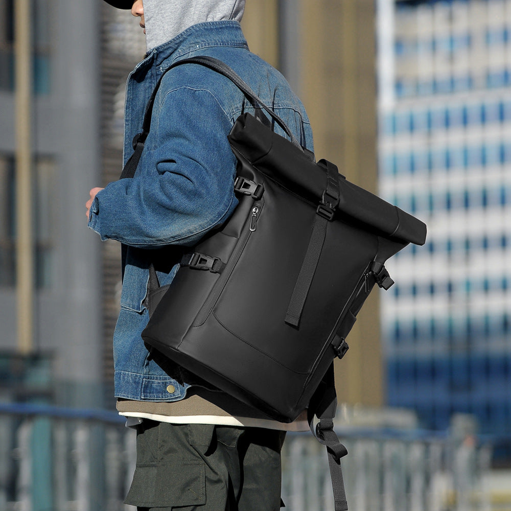 Wasserdichter Rolltop-Rucksack Karnz