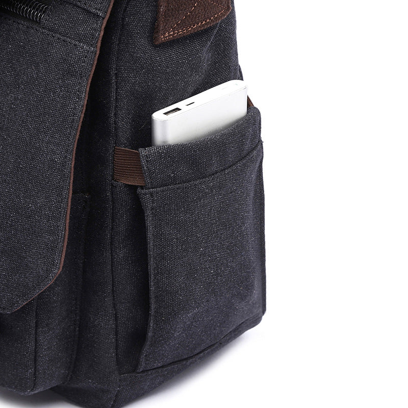 Trendige Canvas Umhängetasche Karnz