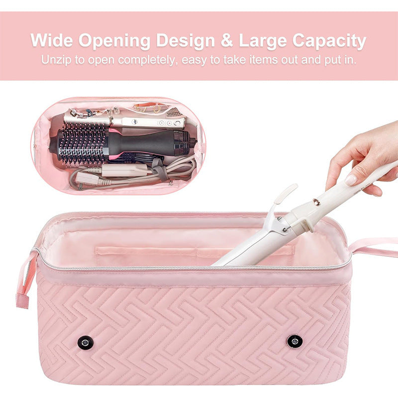 Kosmetik-Organizer Tasche mit Vorgefertigtem Platz für Styling-Geräte Karnz