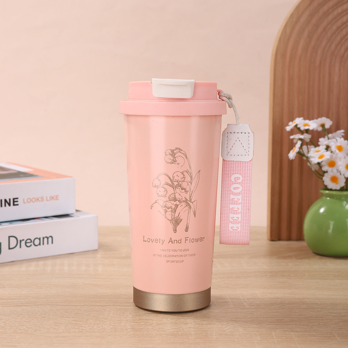 Damen eleganter und isolierter To-Go Trinkbecher Karnz