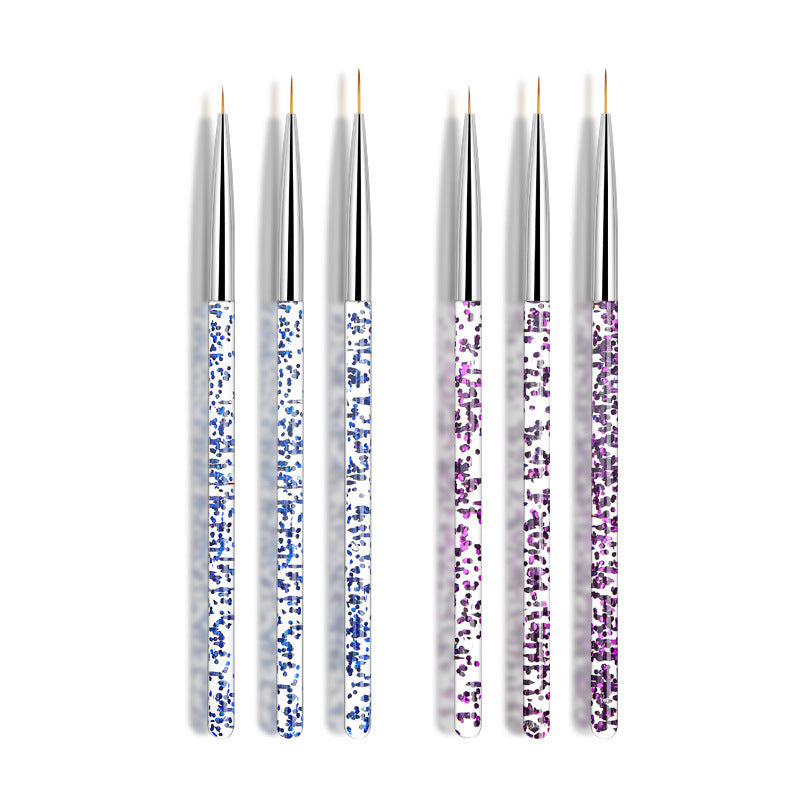 Feine Punkt Nail Art Detailpinsel Set Karnz
