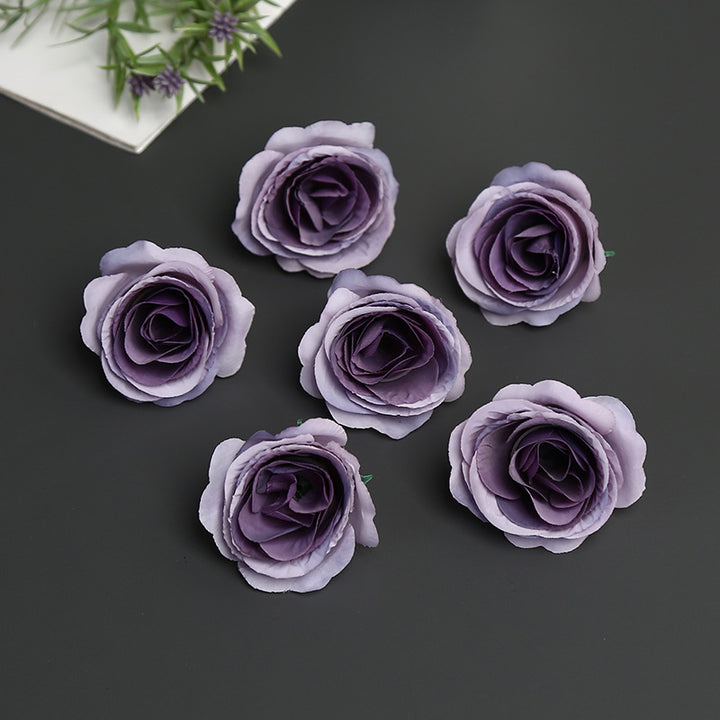 Realistische Künstliche Rosen Brosche