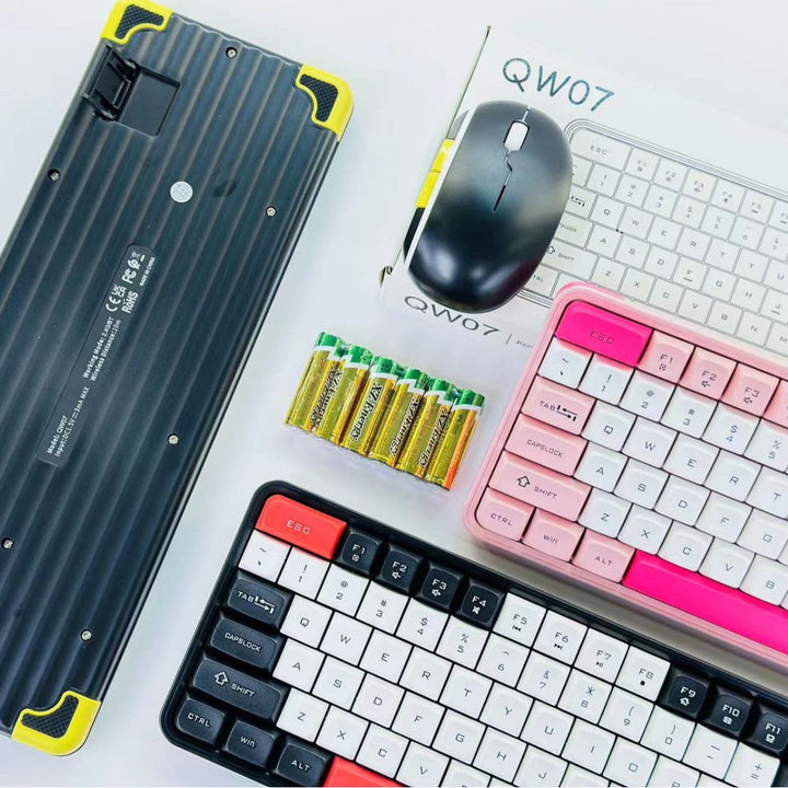 Kabelloses kompaktes Gaming-Tastatur- und Maus-Set Karnz