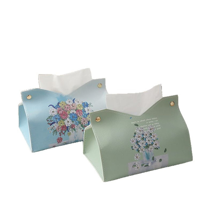 Dekorativer Blumenmuster-Gewebe-Boxabdeckung Karnz