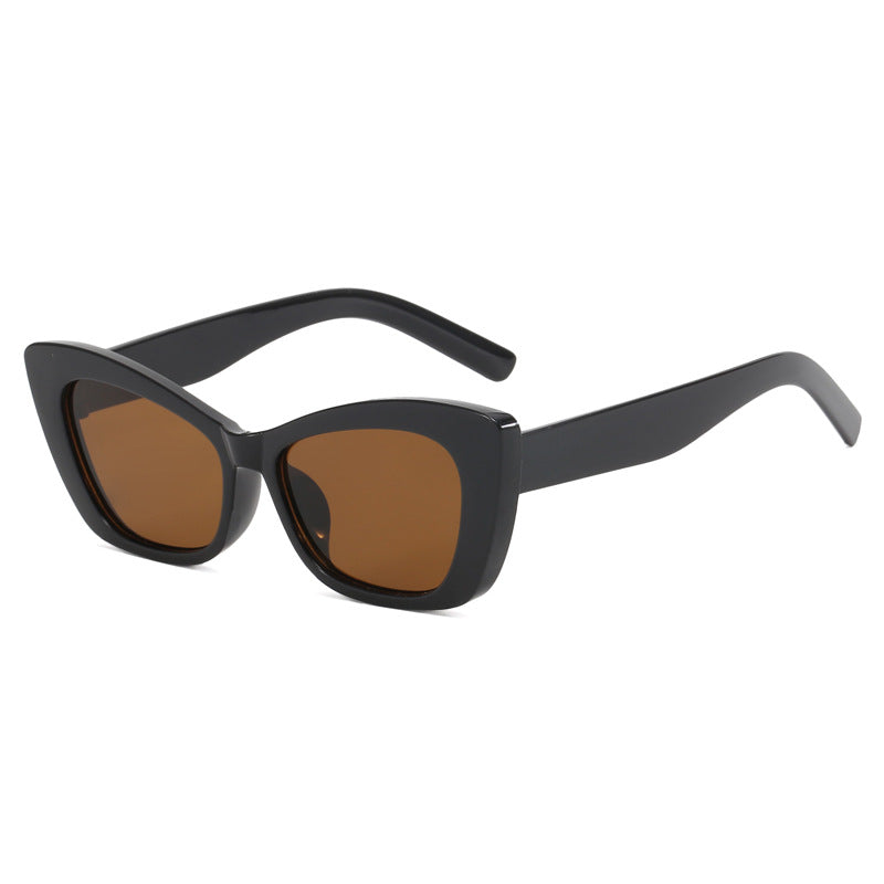 Damen Cat-Eye Sonnenbrille mit stylishen Elementen Karnz