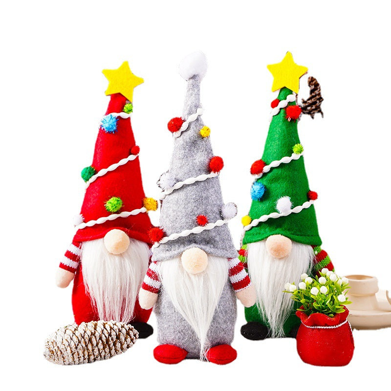 Dekorative Weihnachtsgnom Figur Karnz