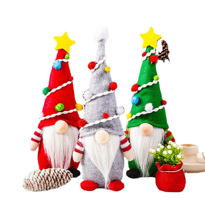 Dekorative Weihnachtsgnom Figur Karnz