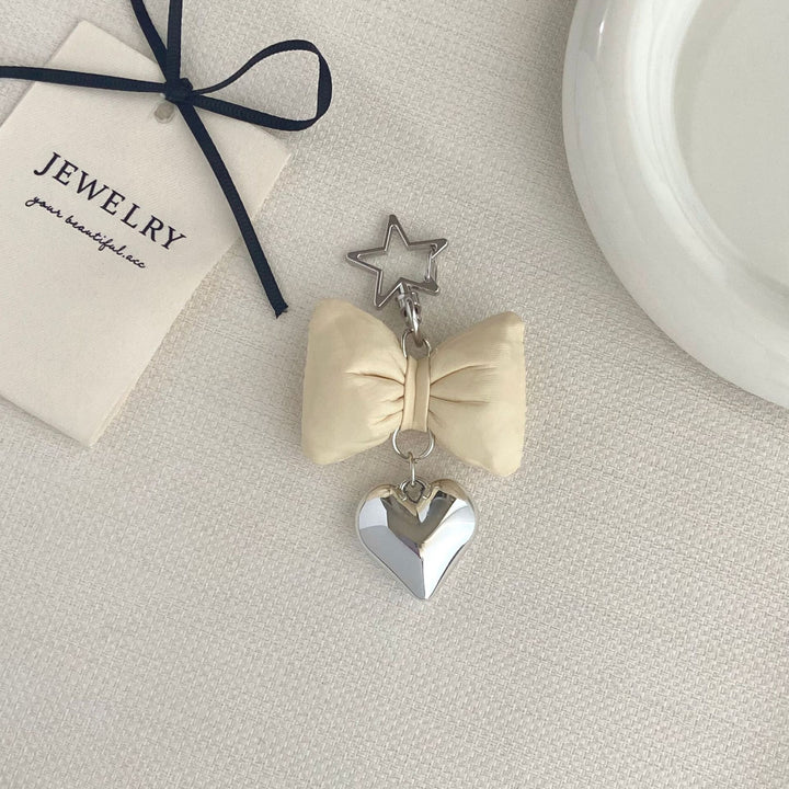 Bow-förmiger Charm Schlüsselanhänger Karnz