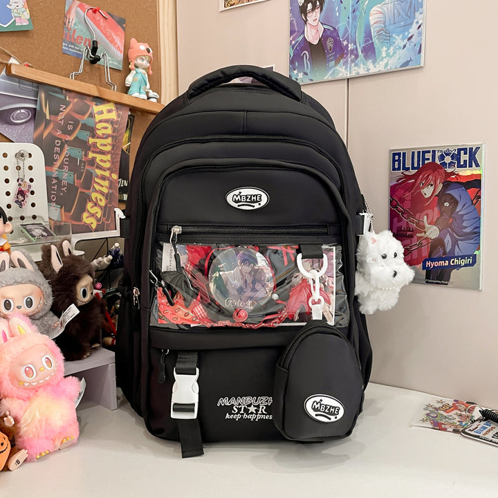 Niedlicher Charakter-Themen-Multi-Taschen-Rucksack