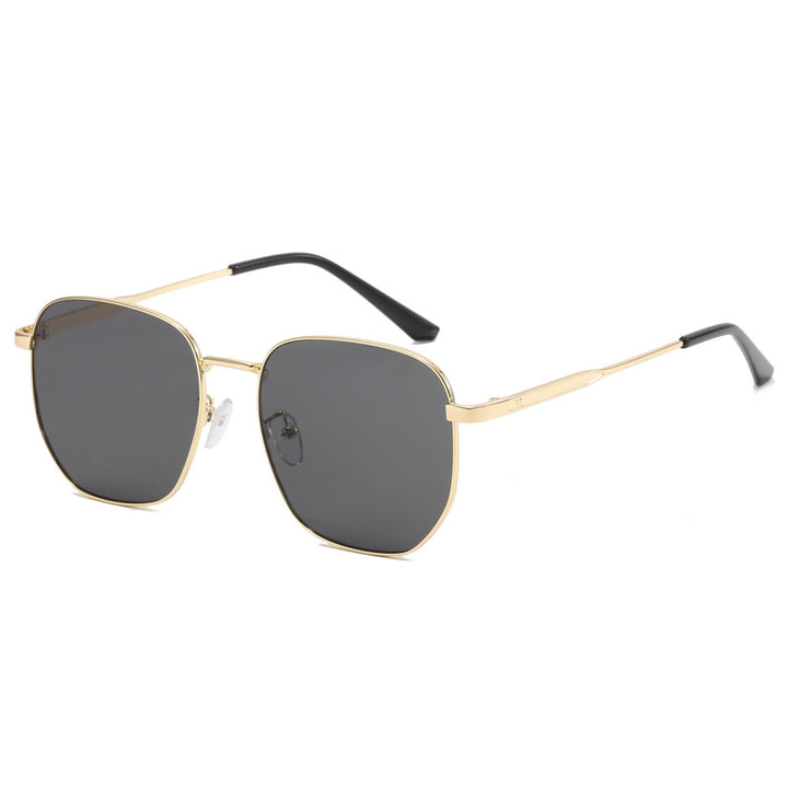 Damen Modische Brille im modernen Schild-Design Karnz