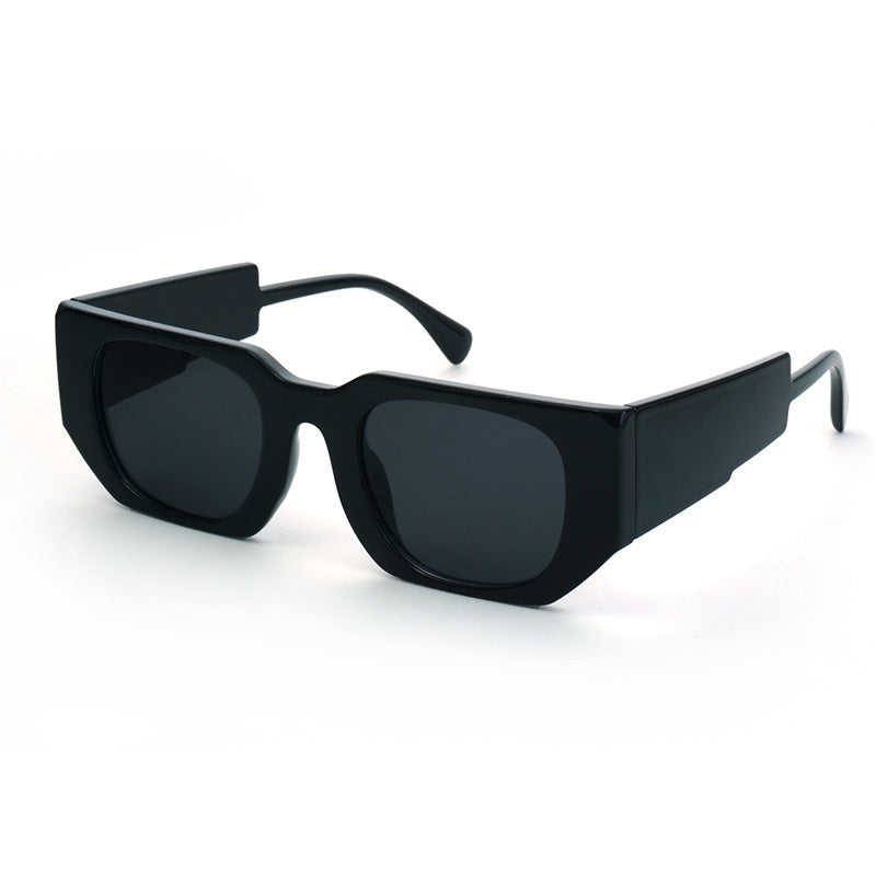 Damen Modische Sonnenbrille mit kantigem Rahmen und UV-Schutz Karnz