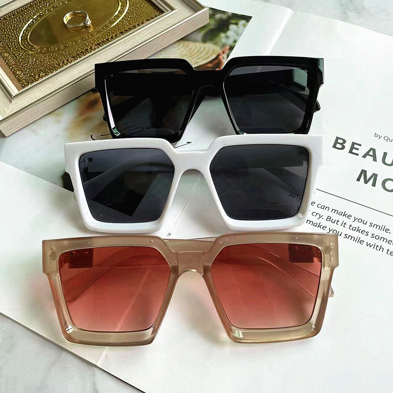Trendy Oversized Sonnenbrille Karnz