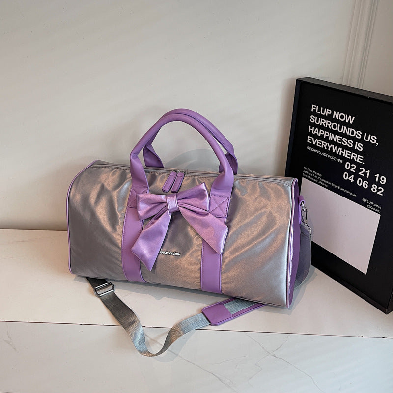 Elegante Schleifen-Akzent Duffel-Tasche Karnz
