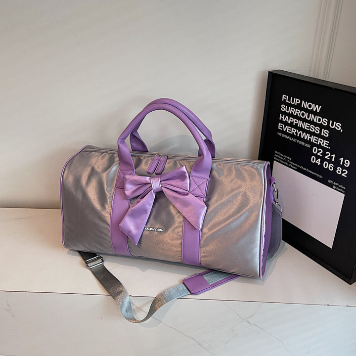 Elegante Schleifen-Akzent Duffel-Tasche Karnz