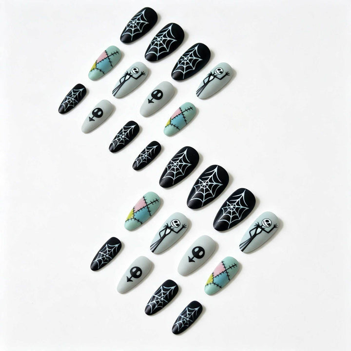 Kreatives Themen-Halloween-Nagelkunst-Set