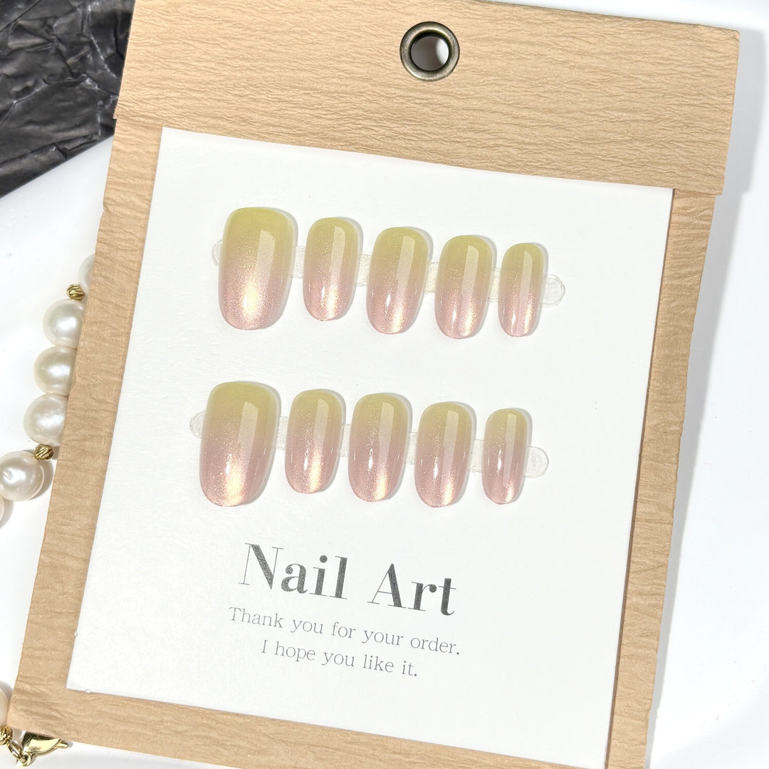 Gradient Press-On Nail Set