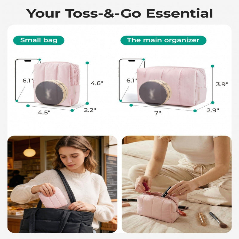 Kosmetik-Organizer Set mit Isolierter Innenpolsterung Karnz