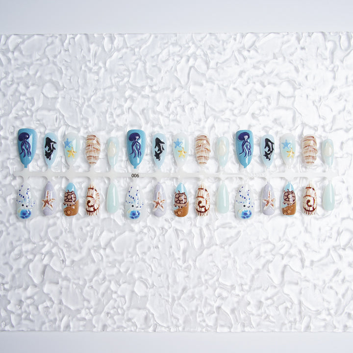 Künstlerische Nagelkunst-Set Karnz