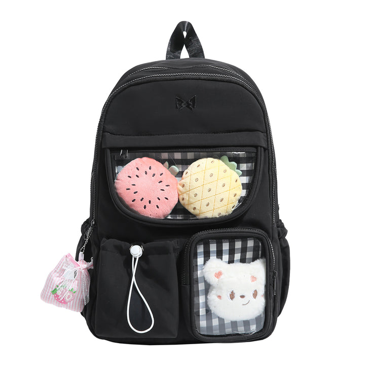 Funktionaler Plüsch-Aufbewahrung-Rucksack Karnz