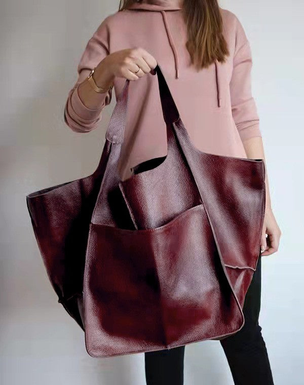 Sandsberg | Tasche aus veganem Leder | Weich und Leicht