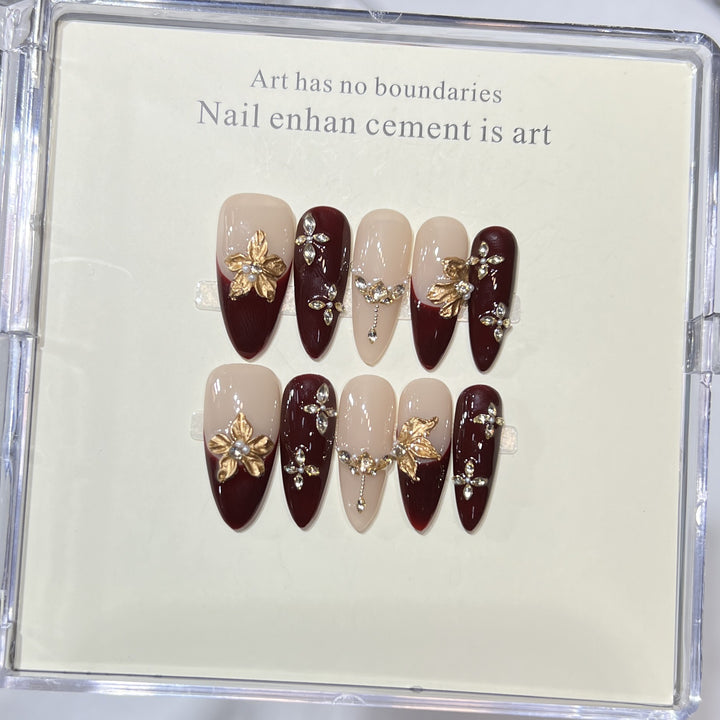 Künstlerisches Polyreines Nail Art Set