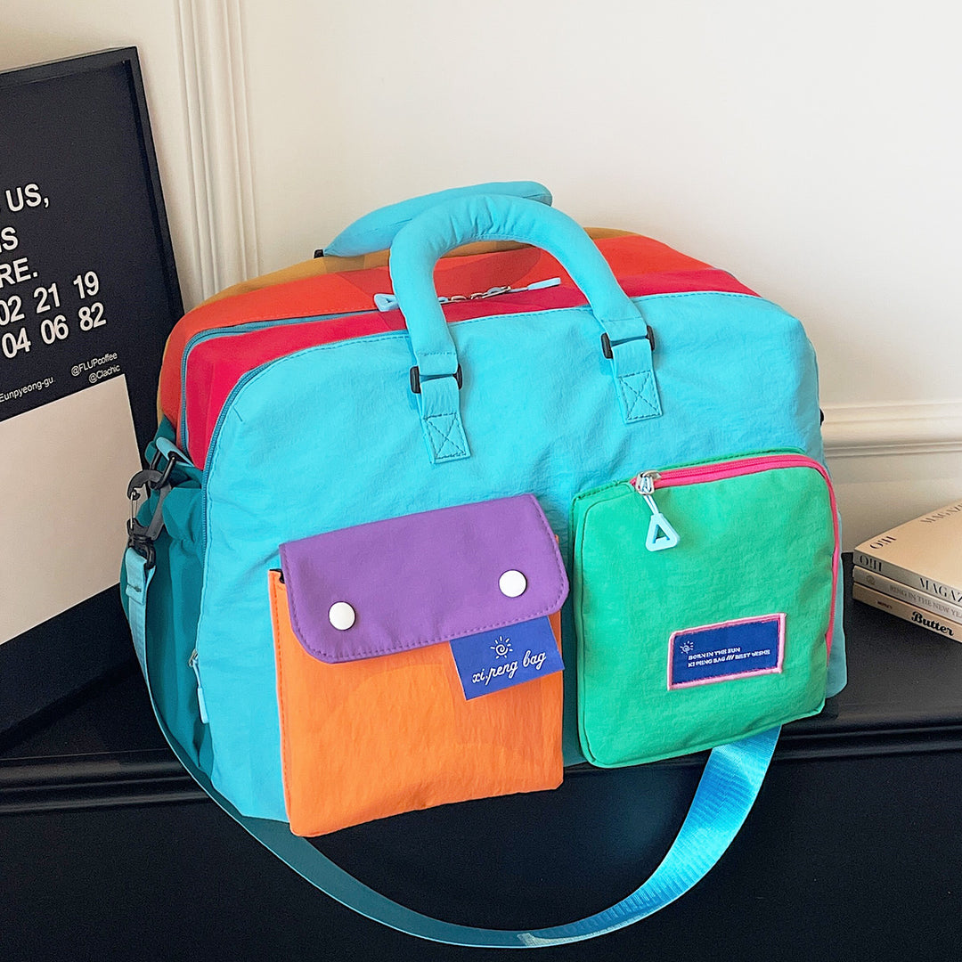 Multi-Pocket Utility Reise Duffel Bag Karnz