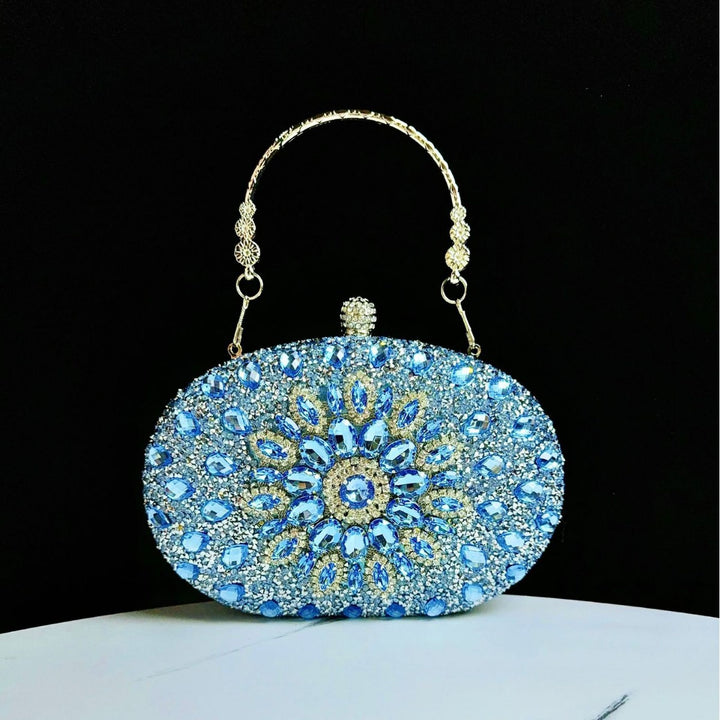Dekorative verzierte Abendhandtasche