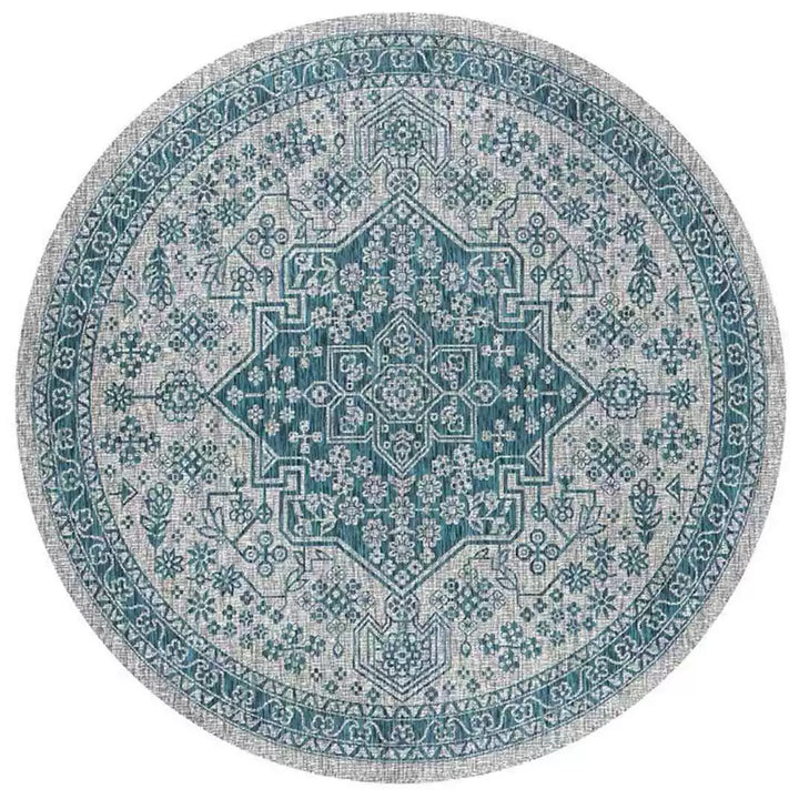 Runder Vintage Teppich