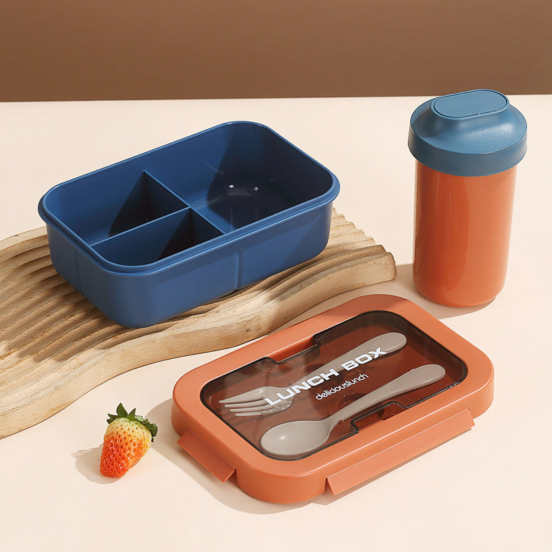 Dual-Kompartiment Edelstahl Lunchbox