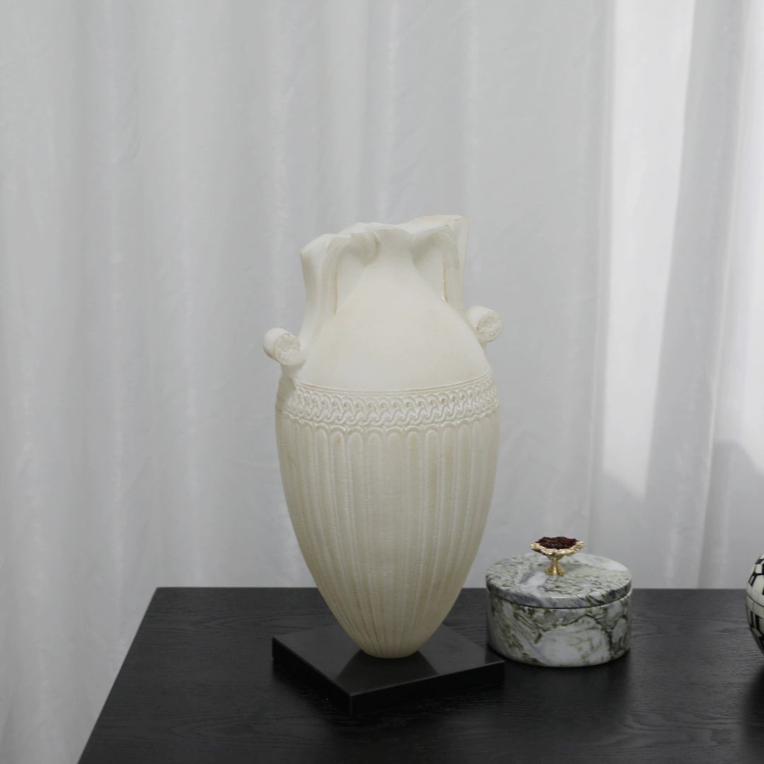 Elegante Marmor Dekorative Vase