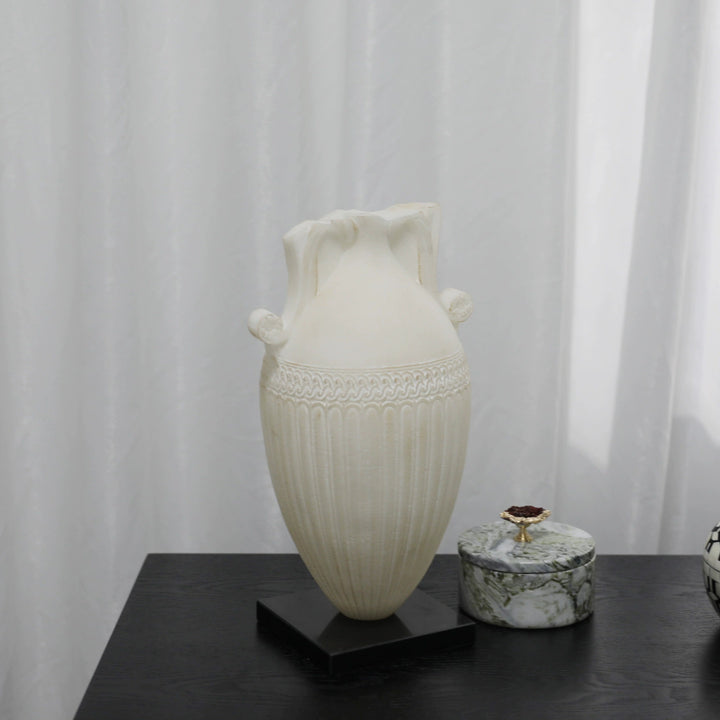 Elegante Marmor Dekorative Vase
