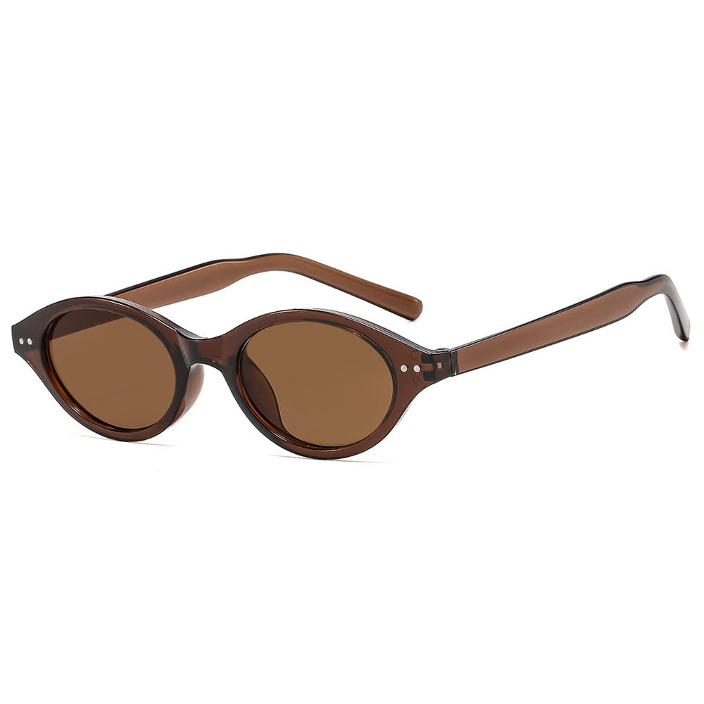 Damen Katzenaugen-Sonnenbrille mit einzigartigem Muster Karnz