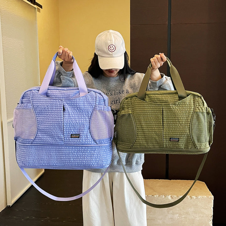 Texturiertes Sport-Duffle-Karnz