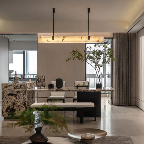 Elegante dekorative Marmor Tischlampe