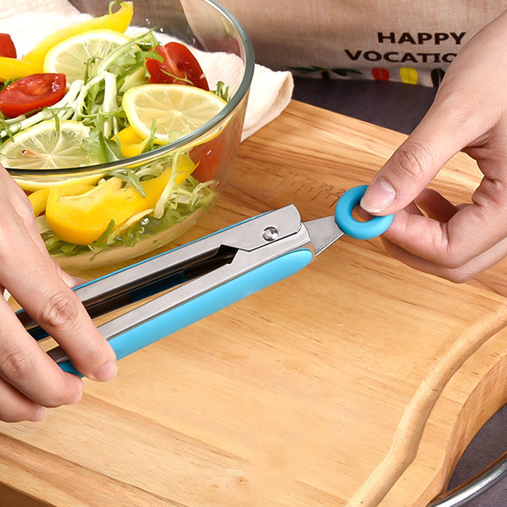 Multifunktionale Silikon-Küchenzange mit Ergonomischem Griff Karnz