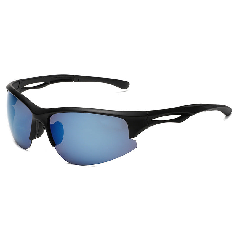 Damen Sportliche Sonnenbrille mit aerodynamischem Design und polarisierten Gläsern Karnz