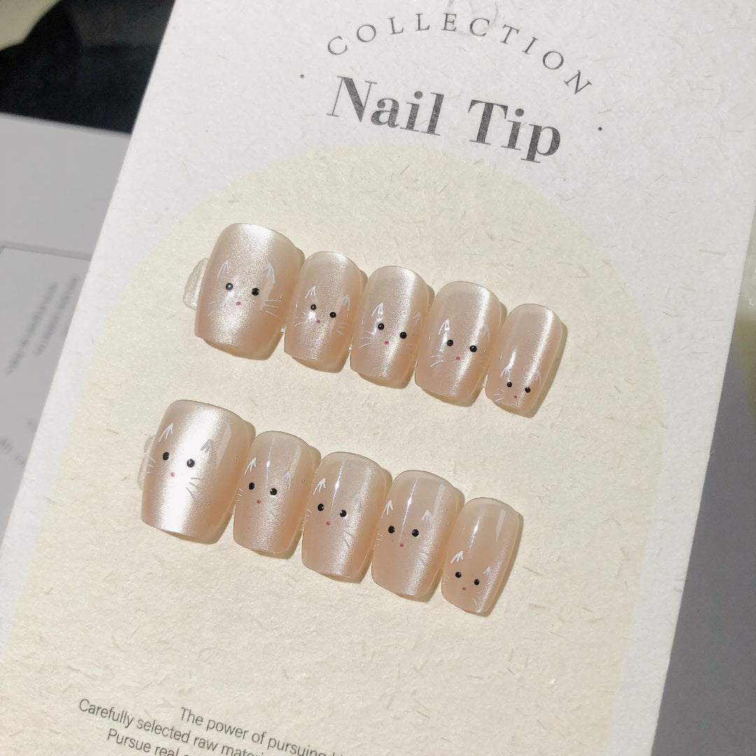 Kat-Themen Press-On Nagelspitzen