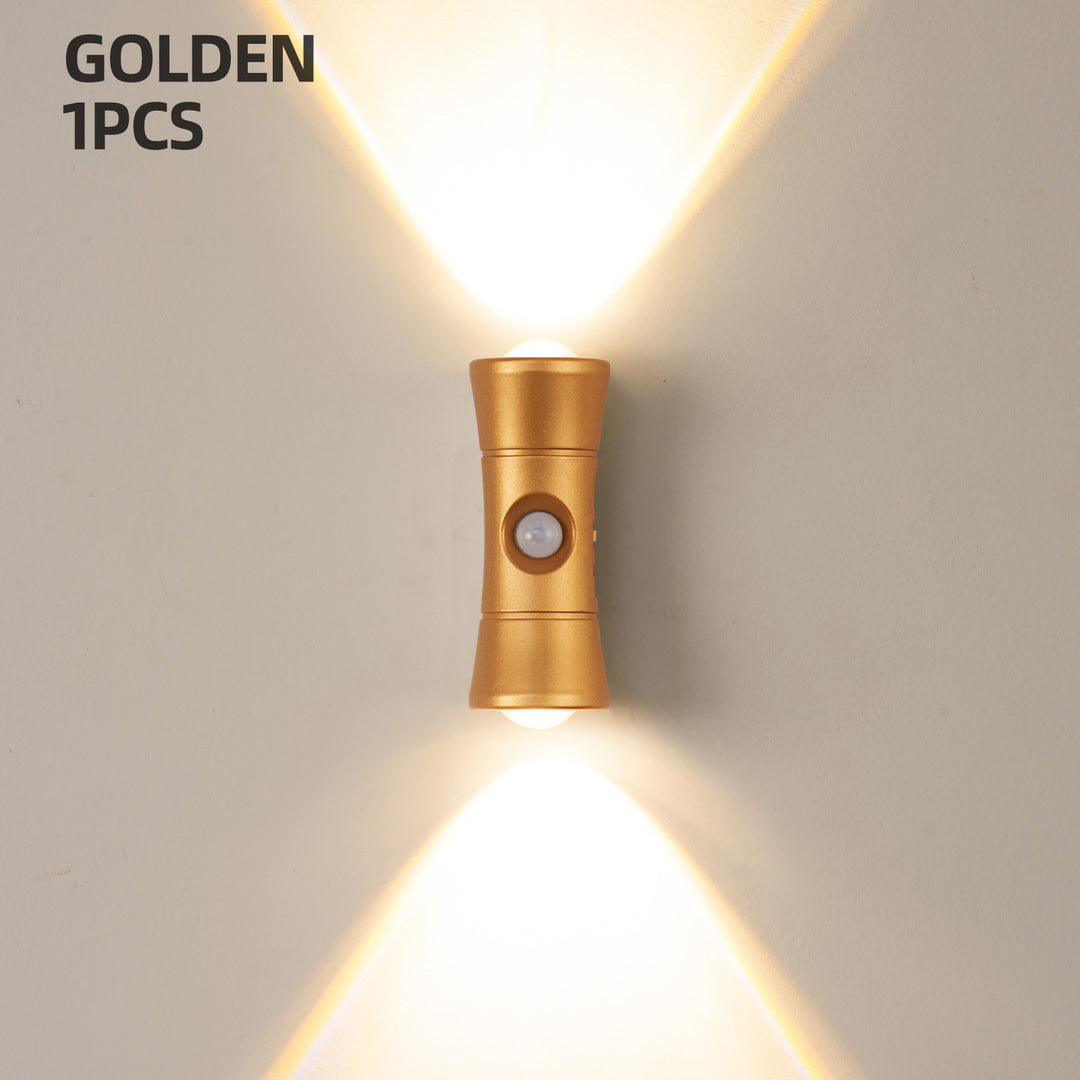 Einzigartige Bewegungsmelder-LED-Wandlampe