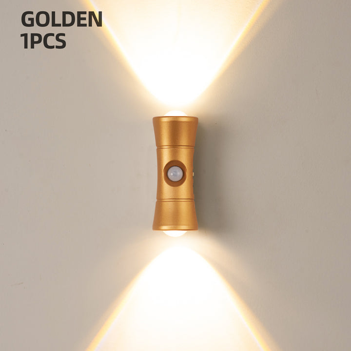 Einzigartige Bewegungsmelder-LED-Wandlampe