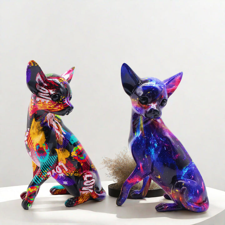 Kreative Katzenskulptur Karnz