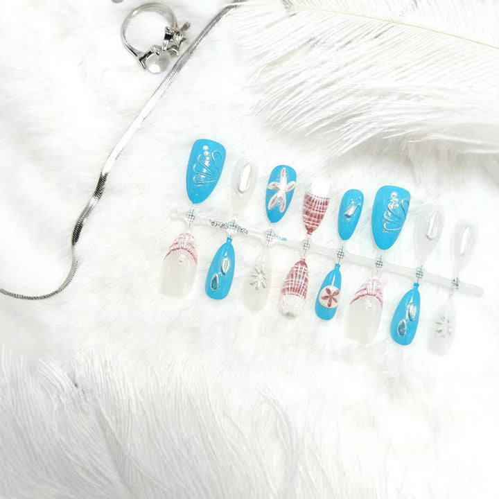 Kreative Nail Art Kunstnägel Karnz