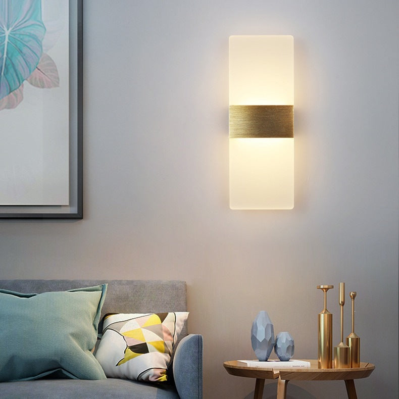 Moderne LED Wandleuchtenfassung