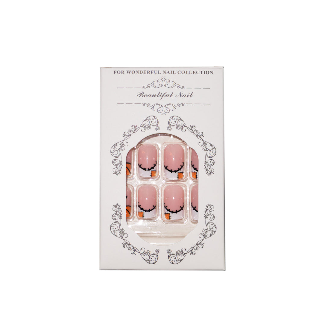 Halloween-Themen Press-On Nagelkunst Set Karnz