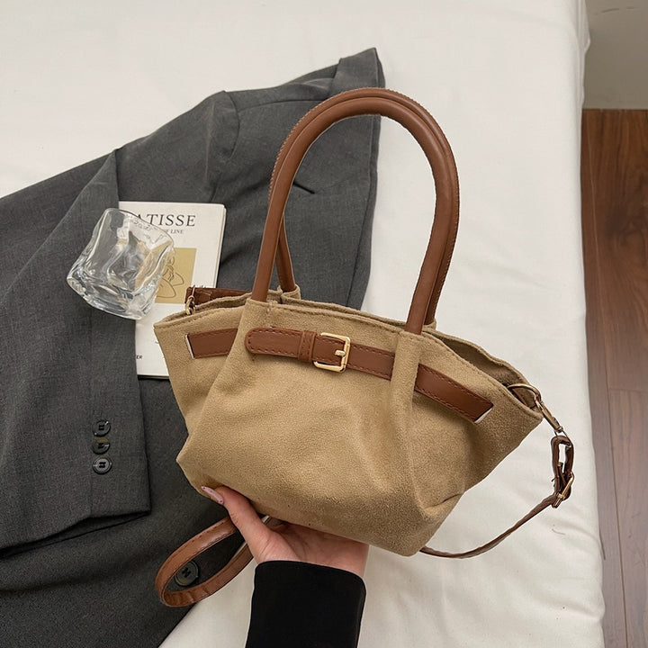 WoChic Wildleder Umhängetasche Karnz