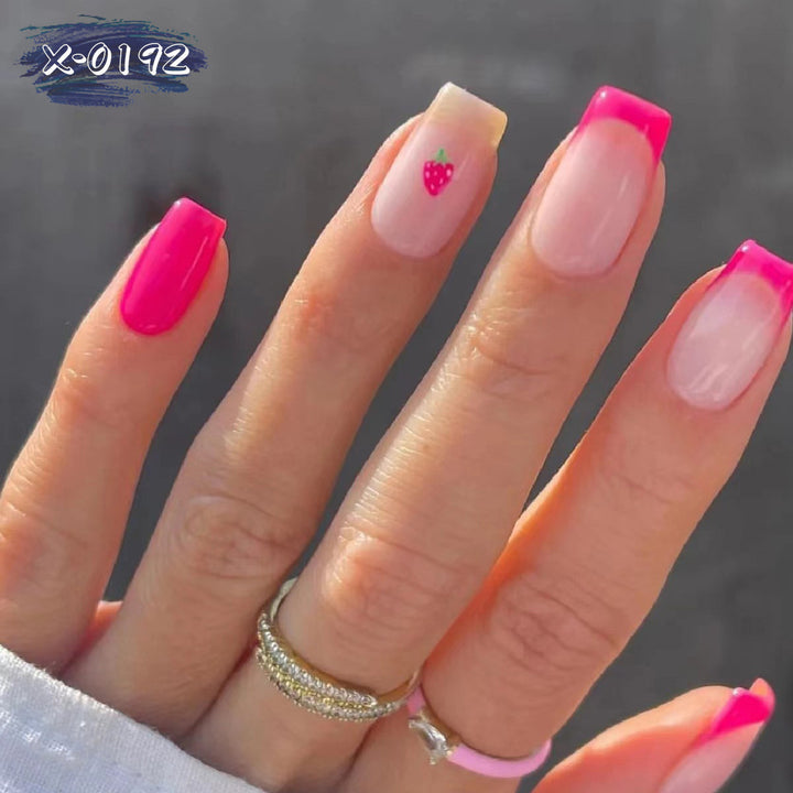 Stylische Acryl-Nagelkunst