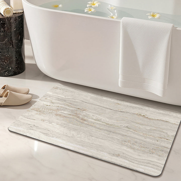 Marmorprint-Badezimmermatte für Badezimmerboden-Dekor