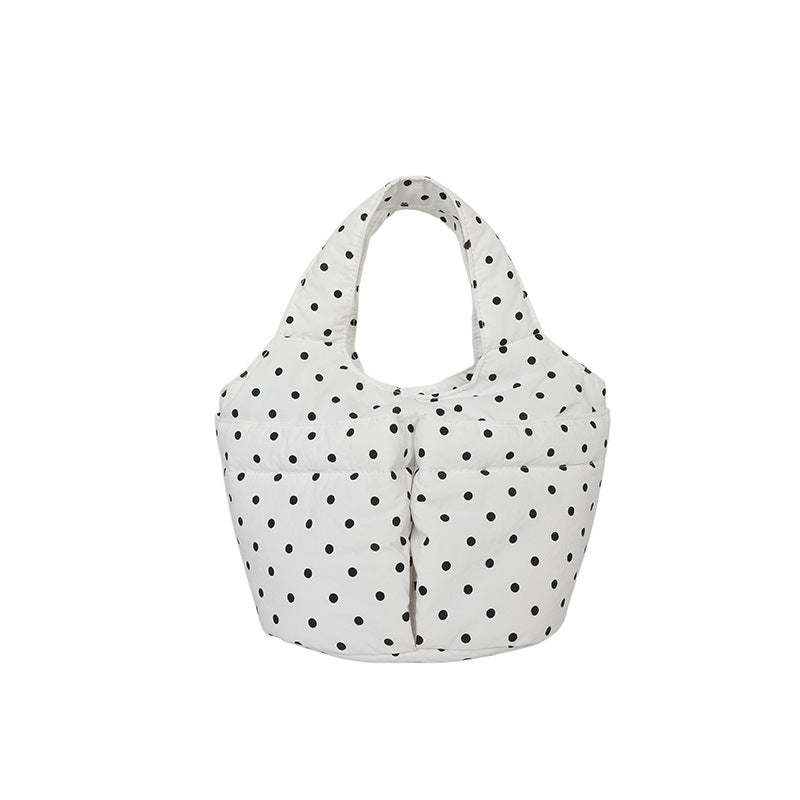 Gepolsterte Punkten Utility Tote